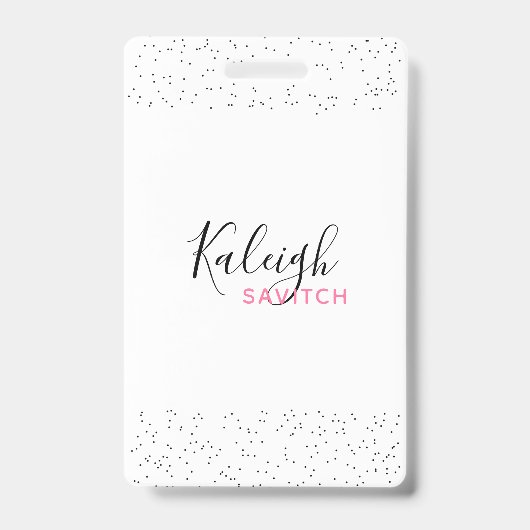 xoxoxo badge (Voorzijde)