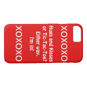XOXOXO iPhone 7-Hoesje Case-Mate iPhone Case (Achterkant (Horizontaal))