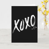 Xoxoxo Valentijns februari-vieringen Kaart (Gele Bloem)