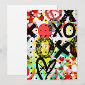 XOXOXOXOXOXO-Collectie Feestdagenkaart (Voorkant / Achterkant)