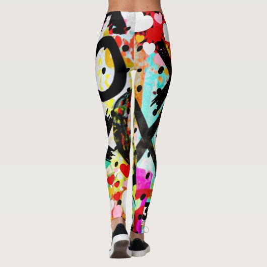 XOXOXOXOXOXO-Collectie Leggings (Achterkant)