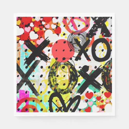 XOXOXOXOXOXO-Collectie Servet (Voorkant)