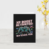 Xp Boost, Nieuw Schooljaar, Terug naar School, Gen Kaart (Gele Bloem)