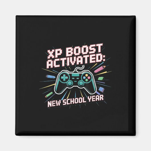 Xp-boost, nieuw schooljaar, terug naar school, Gen Magneet (Voorkant)
