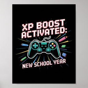 Xp Boost, Nieuw Schooljaar, Terug naar School, Gen Poster