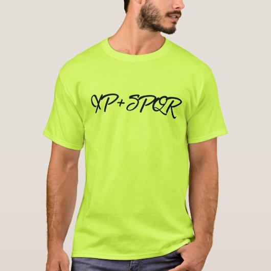 XP+SPQR Camisia T-shirt (Voorkant)