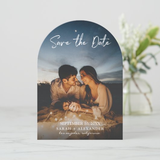 xPhoto - Verticaal handschrift Opslaan van de datu Kaart (Staand voorkant)