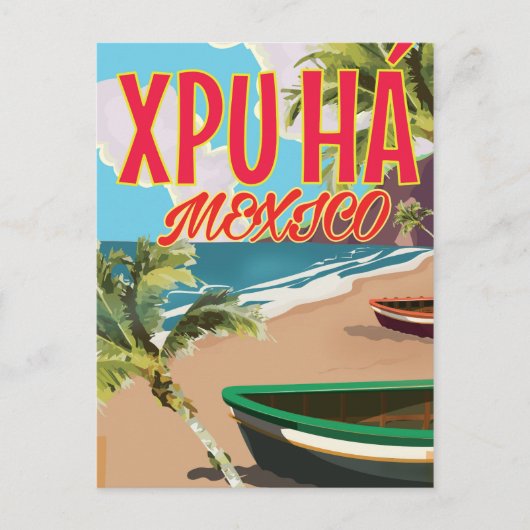 Xpu Há poster Mexico Briefkaart (Voorkant)