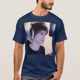 xQc Bowl Cut Hair T-shirt