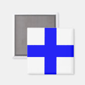 XRAY BLUE CROSS MAGNEET (Voorkant / Achterkant)