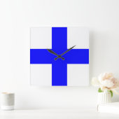 XRAY BLUE CROSS VIERKANTE KLOK (Huis)