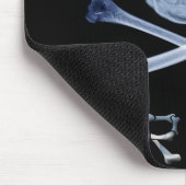 XRAY PIRATE Flag RADIOLOGY JOLLY ROGER Muismat (Hoek)