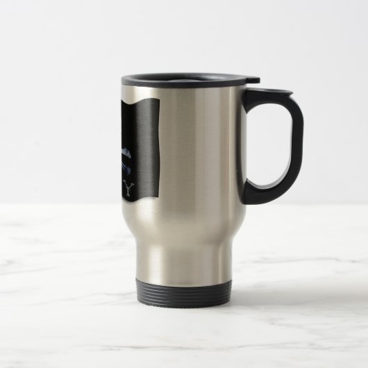 XRAY PIRATE Flag RADIOLOGY JOLLY ROGER Reisbeker (Rechts)