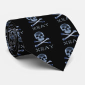 XRAY PIRATE Flag RADIOLOGY JOLLY ROGER Stropdas (Opgerold)