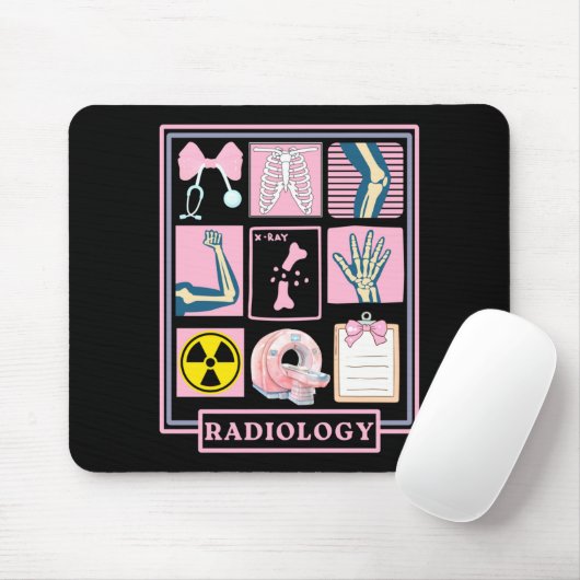 Xray Rad Tech Radiology Healthcare Appreciation Te Muismat (Met muis)