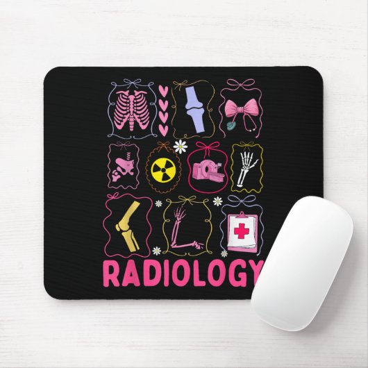 Xray Rad Tech Radiology Healthcare Appreciation Te Muismat (Met muis)