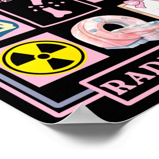Xray Rad Tech Radiology Healthcare Appreciation Te Poster (Hoek)