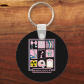 Xray Rad Tech Radiology Healthcare Appreciation Te Sleutelhanger (Voorkant)