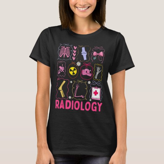 Xray Rad Tech Radiology Healthcare Appreciation Te T-shirt (Voorkant)