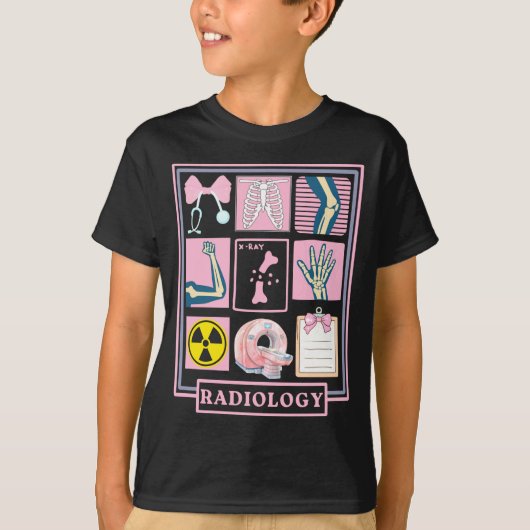 Xray Rad Tech Radiology Healthcare Appreciation Te T-shirt (Voorkant)