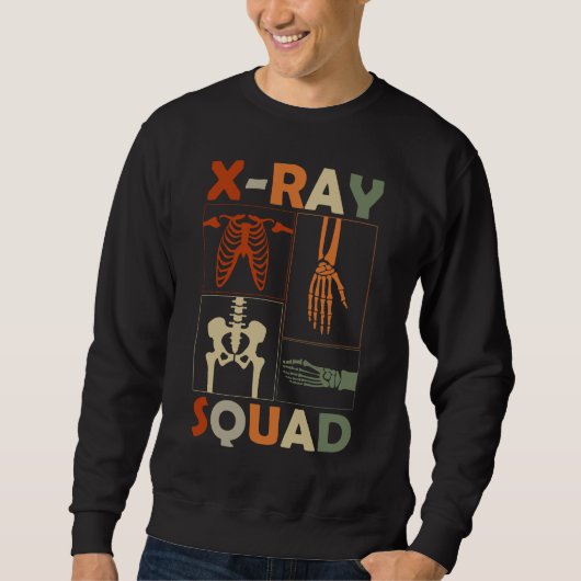 Xray Skeleton Bones Radiologist Funny Radiology Trui (Voorkant)