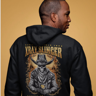 XRay Slinger Skelet Cowboy Hoodie