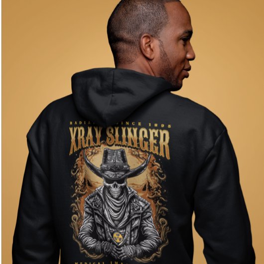 XRay Slinger Skelet Cowboy Hoodie