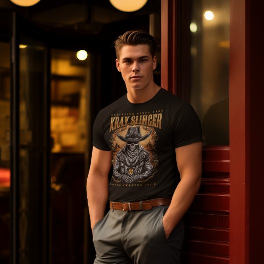 XRay Slinger Skelet Cowboy T-shirt