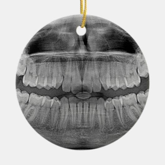 Xray Smile Keramisch Ornament (Voorkant)