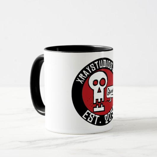 Xray Studios Est 2051 Ringer Mok (Voorkant links)