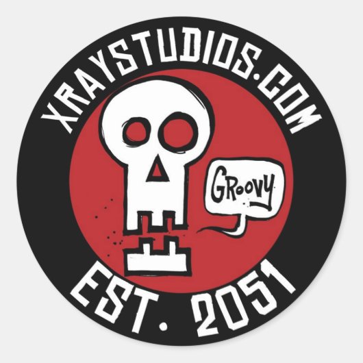 Xray Studios EST 2051 Sticker (Voorkant)