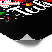 Xray Tech Christmas Bow Rad Tech Radiology Men Wom Poster (Hoek)