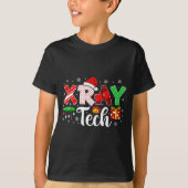 Xray Tech Christmas Bow Rad Tech Radiology Men Wom T-shirt (Voorkant)