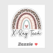 Xray Tech, Radiologische Technoloog, Xray Tech Afs Sticker (Vel)