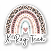 Xray Tech, Radiologische Technoloog, Xray Tech Afs Sticker (Voorkant)