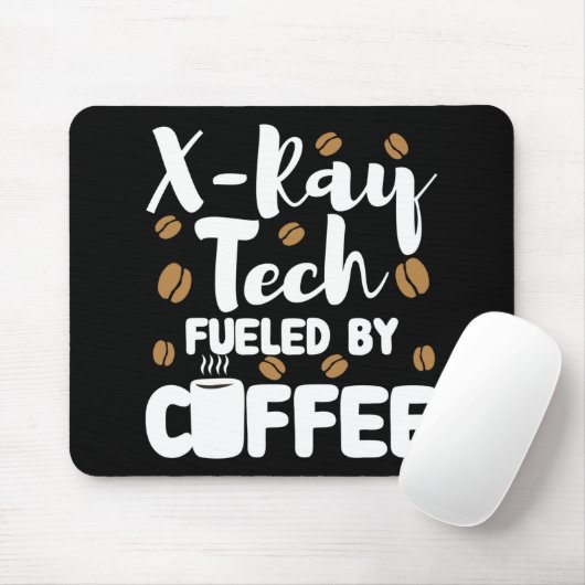 Xray Tech Radiology Nurse Rad Tech Coffee Lover Muismat (Met muis)