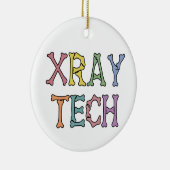 Xray Tech-röntgentechnologie Multicolored Keramisch Ornament (Rechts)