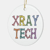 Xray Tech-röntgentechnologie Multicolored Keramisch Ornament (Links)