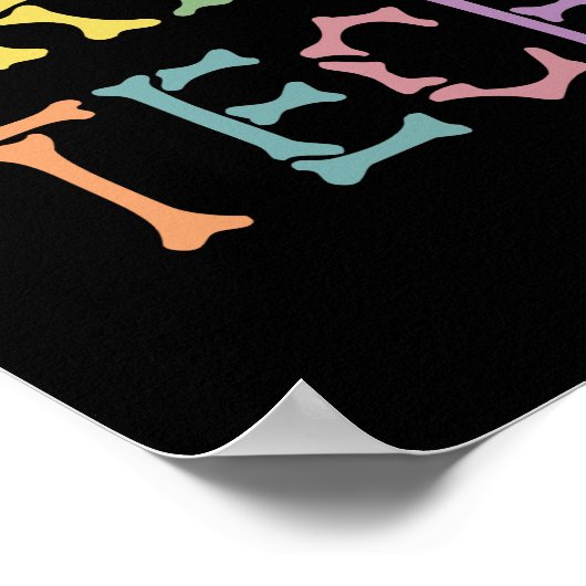 Xray Tech X-ray Technologist cadeaus Poster (Hoek)