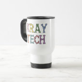 Xray Tech X-ray Technologist cadeaus Reisbeker (Voorkant links)