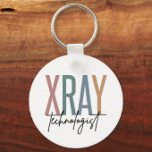 Xray Tech X-ray Technoloog Multicolored giften Sleutelhanger (Voorkant)