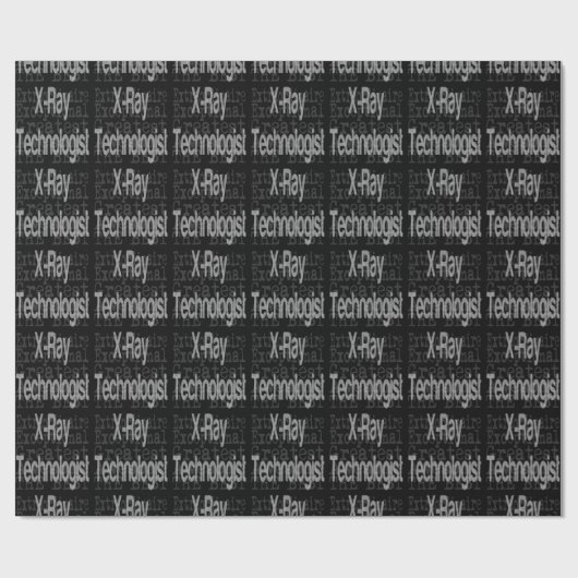 XRay Technoloog Extraordinaire Cadeaupapier (Vlak)