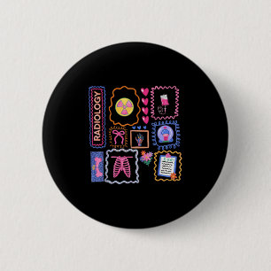 Xray Technoloog radioloog radiotechnologie radiolo Ronde Button 5,7 Cm