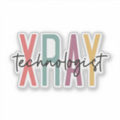 XRAY-technoloog Sticker (Voorkant)