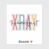 XRAY-technoloog Sticker (Vel)