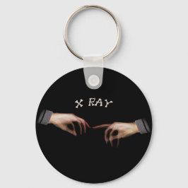 XRAY TOUCCENT REMINISCENT OF LEONARDO DAVINCI SLEUTELHANGER