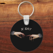 XRAY TOUCCENT REMINISCENT OF LEONARDO DAVINCI SLEUTELHANGER (Voorkant)
