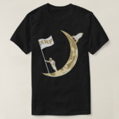 XRP aan de cliënt XRP Astronaut Crypto van de Rand T-shirt (Design voorkant)