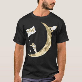 XRP aan de cliënt XRP Astronaut Crypto van de Rand T-shirt