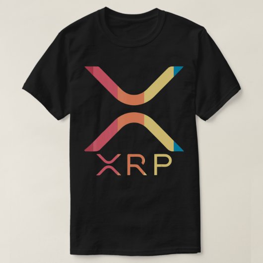 XRP aan de Stem XRP ripple cryptocurrency Bitcoin T-shirt (Design voorkant)